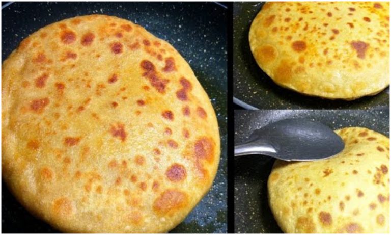 Wheat Flour Breakfast Roti Recipe