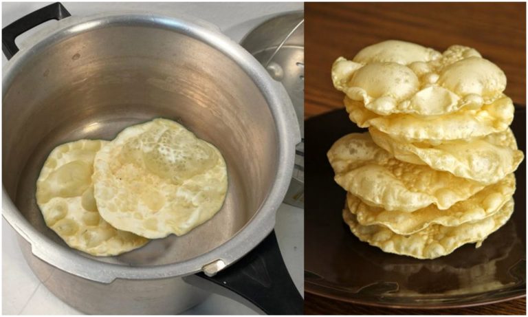 Pappadam Fry Using Cooker