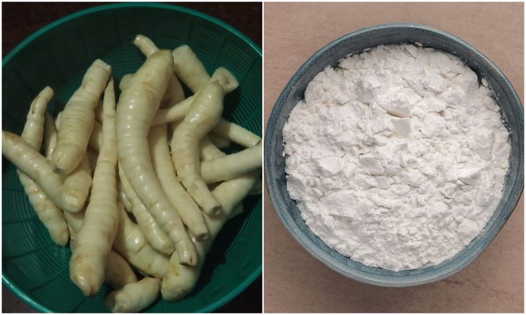 Home Made Arrowroot Powder