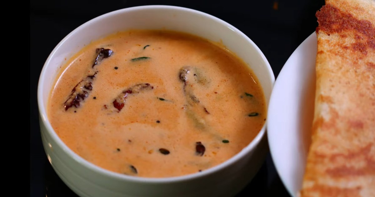 Tasty Red Coconut Chutney Recipe