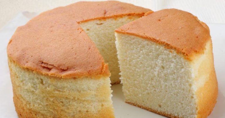 Tasty And Special Sponge Cake