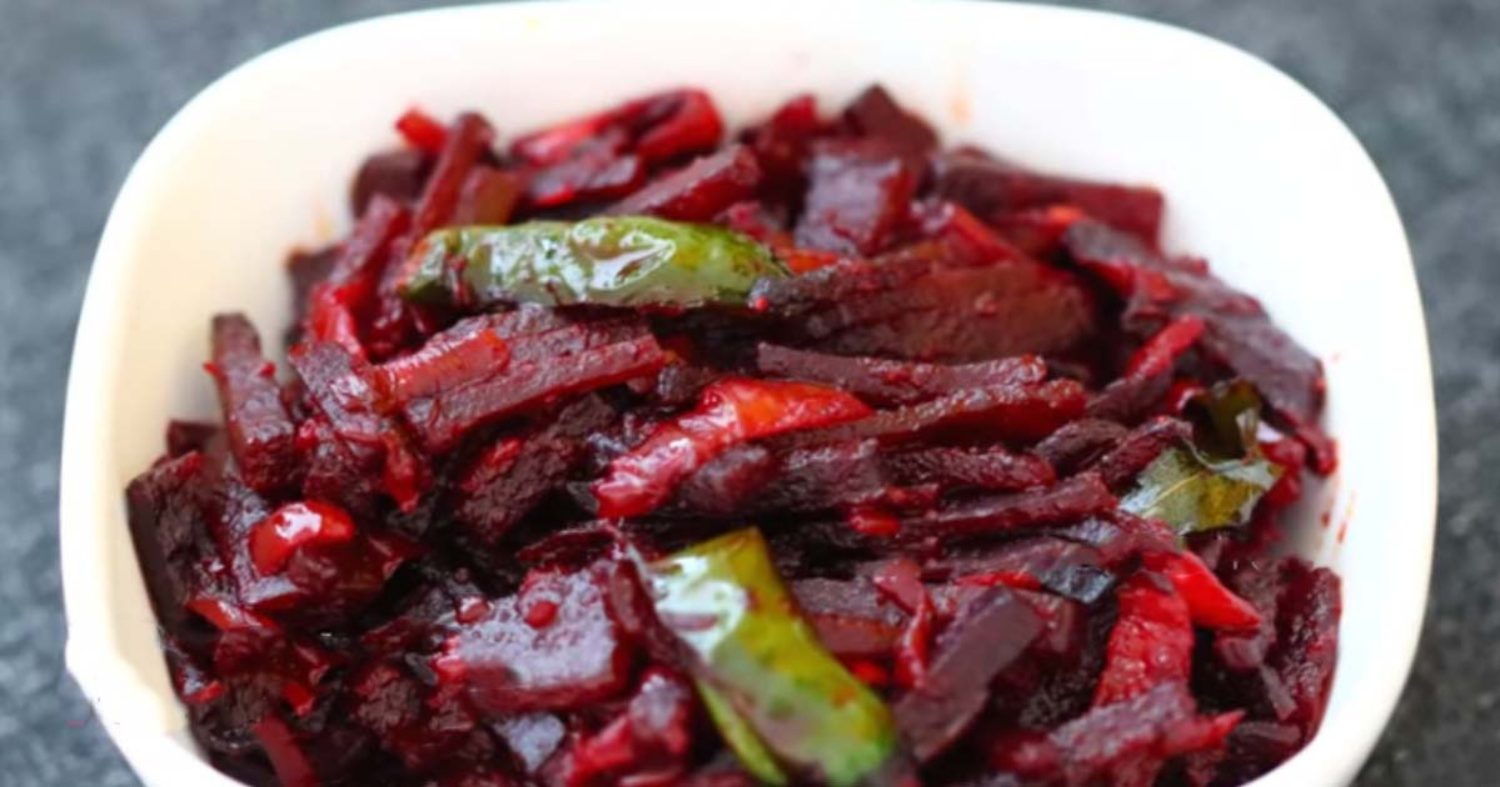 Beetroot Mezhukkupuratti Recipe