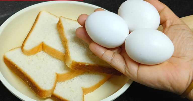 Super Tasty Snack Using Bread AnD Egg