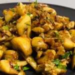 Butter Garlic Mushroom Masala